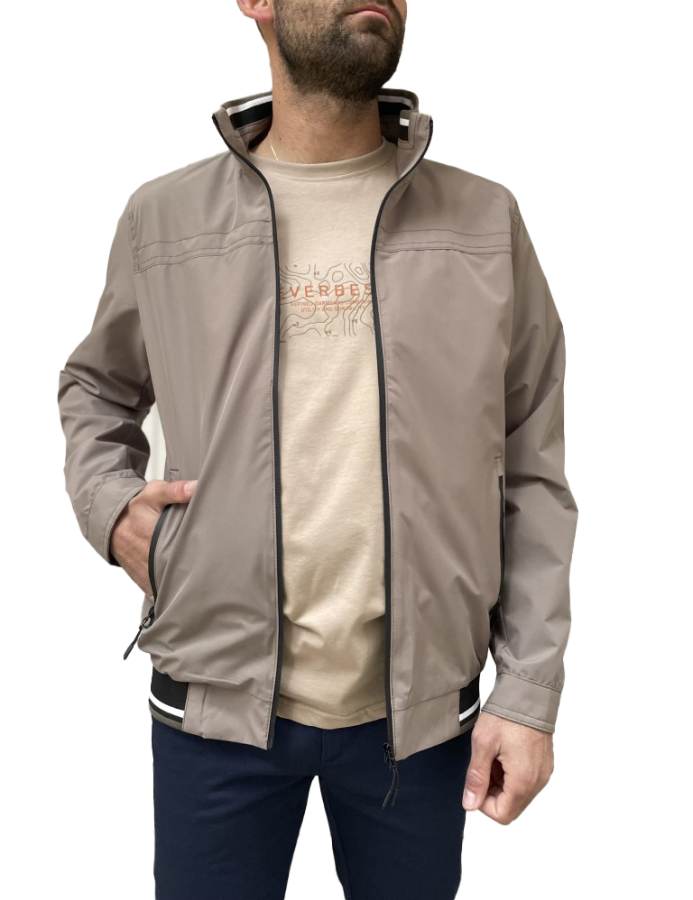 Ανδρικό μπεζ Jacket WS10160B φωτογραφία